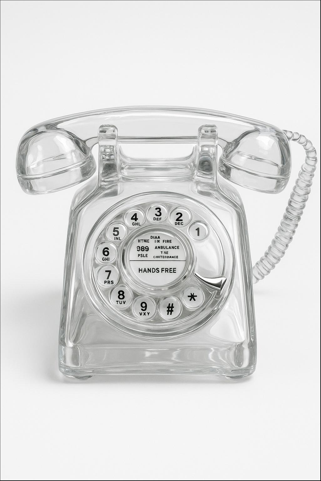 پرامپت آیکون‌های شیشه‌ای شفاف