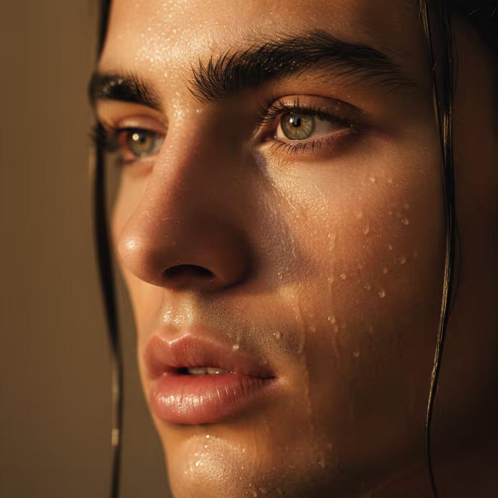 پرامپت پرترههای هایپرواقعیستی در ساعت طلایی